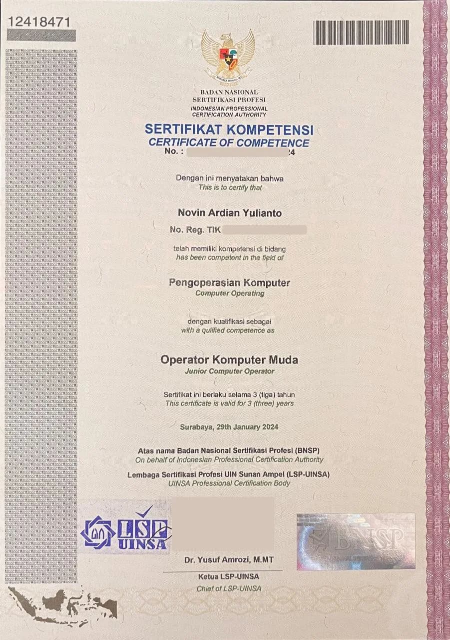 Certified Junior Programming
